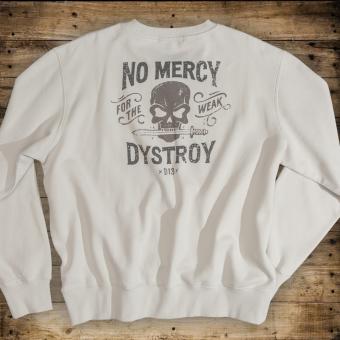 Sweatshirt No Mercy / dirty white